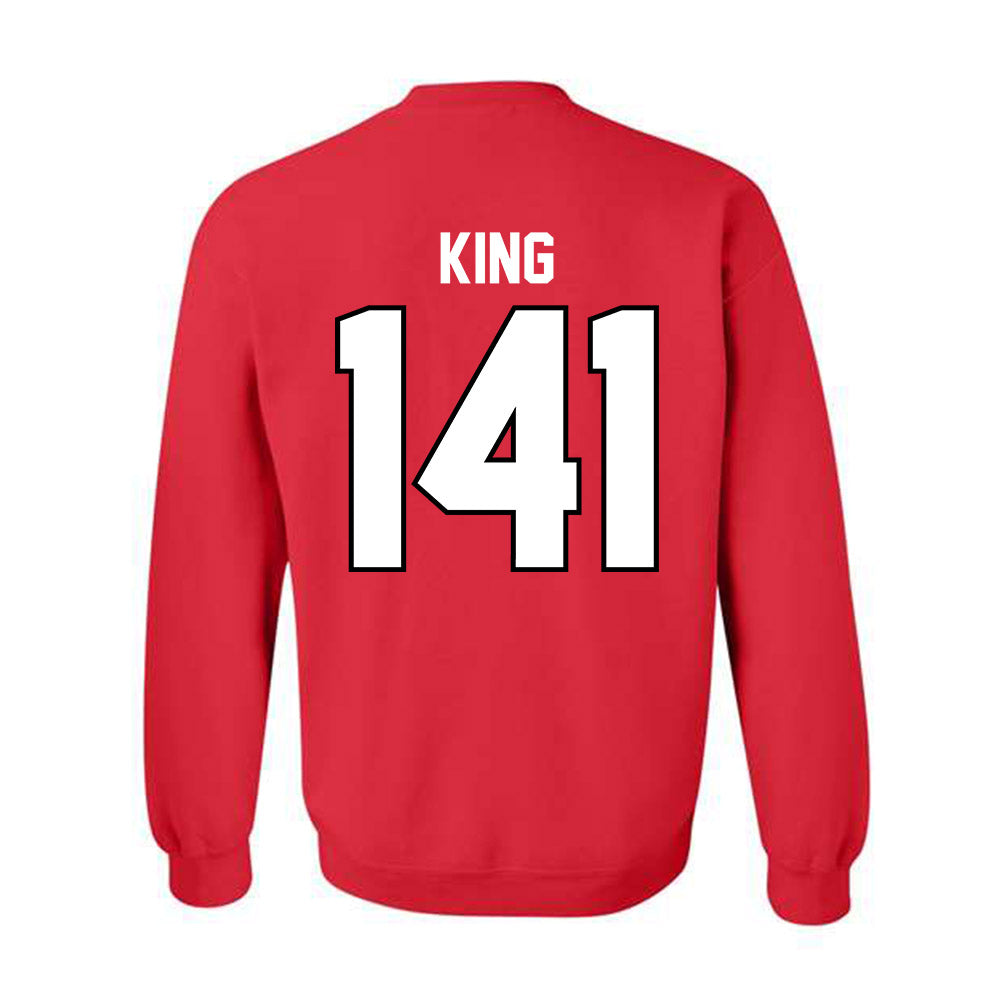 Ohio State - NCAA Wrestling : Dakota King - Classic Shersey Crewneck Sweatshirt-1