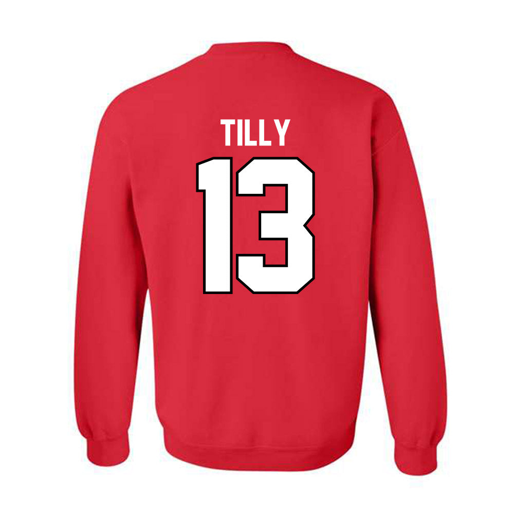 Ohio State - NCAA Men's Basketball : Christoph Tilly - Classic Shersey Crewneck Sweatshirt-1