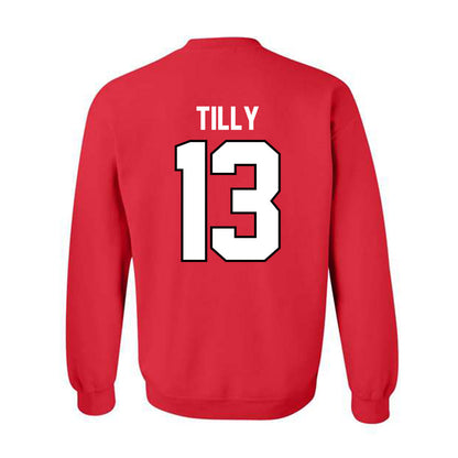 Ohio State - NCAA Men's Basketball : Christoph Tilly - Classic Shersey Crewneck Sweatshirt-1