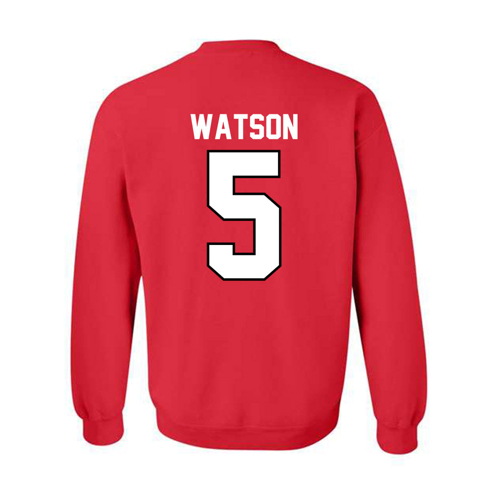 Ohio State - NCAA Women's Basketball : Ava Watson - Classic Shersey Crewneck Sweatshirt-1