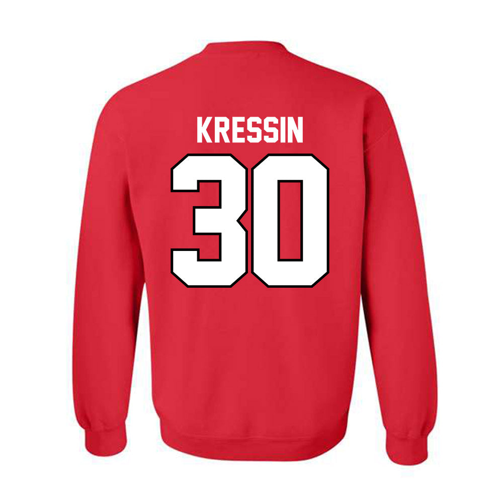 Ohio State - NCAA Women's Ice Hockey : Taylor Kressin - Classic Shersey Crewneck Sweatshirt-1