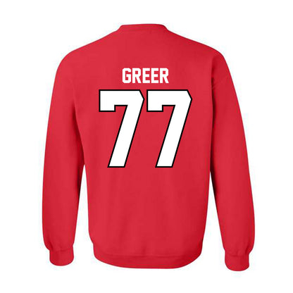 Ohio State - NCAA Football : Sam Greer - Classic Shersey Crewneck Sweatshirt-1