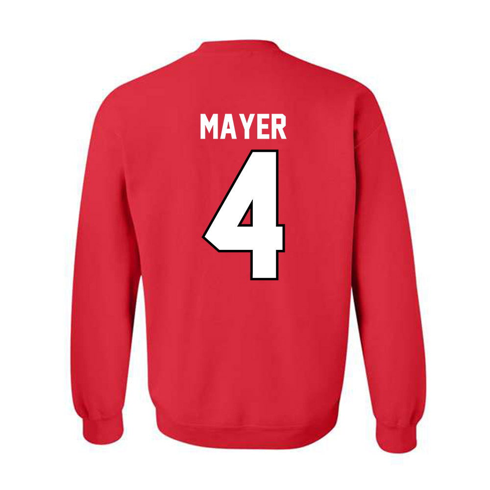 Ohio State - NCAA Men's Lacrosse : Ben Mayer - Classic Shersey Crewneck Sweatshirt-1