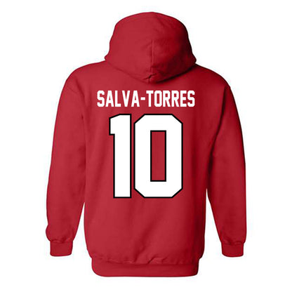 Ohio State - NCAA Men's Volleyball : Eliel Salva-Torres - Classic Shersey Hooded Sweatshirt-1