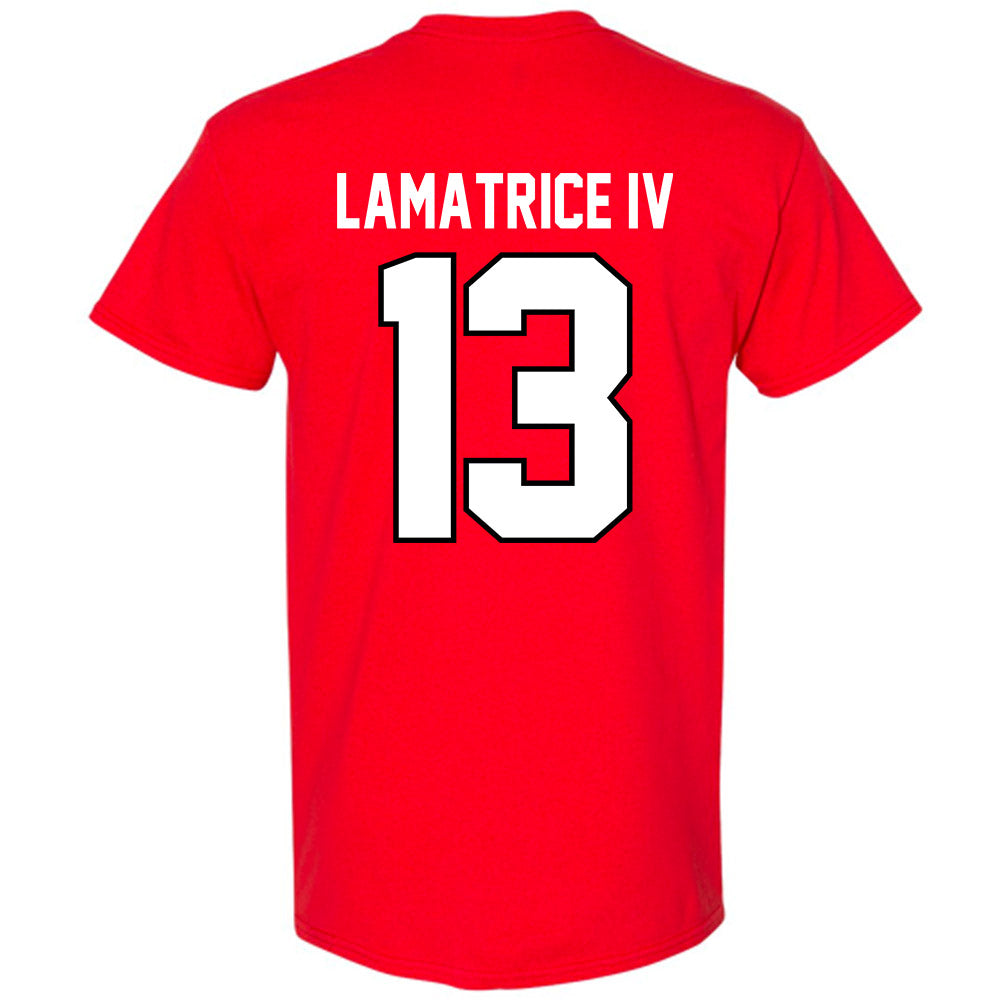 Ohio State - NCAA Men's Lacrosse : Angelo Lamatrice IV - Classic Shersey T-Shirt-1