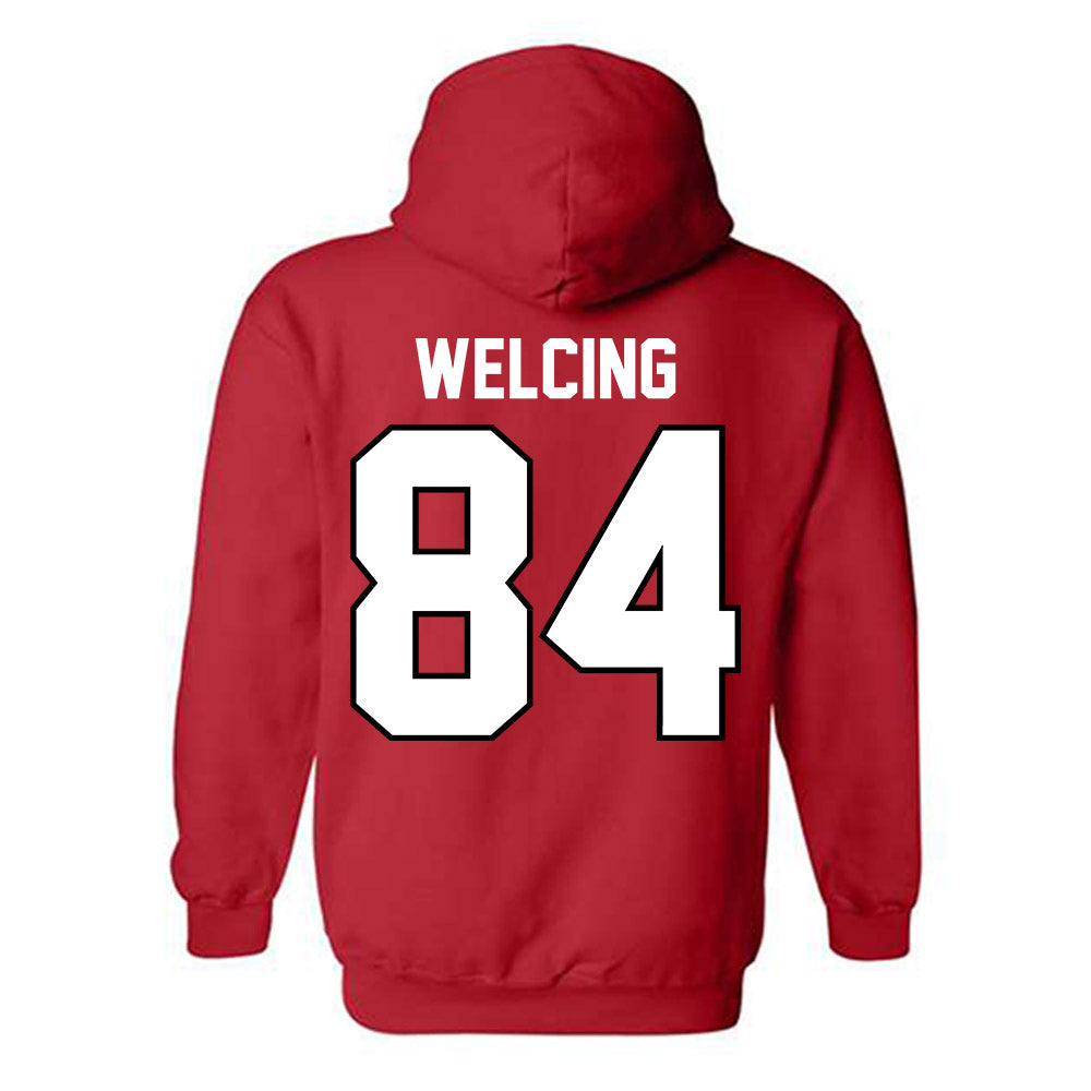 Ohio State - NCAA Football : Hunter Welcing - Classic Shersey Hooded Sweatshirt-1