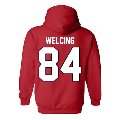 Ohio State - NCAA Football : Hunter Welcing - Classic Shersey Hooded Sweatshirt-1