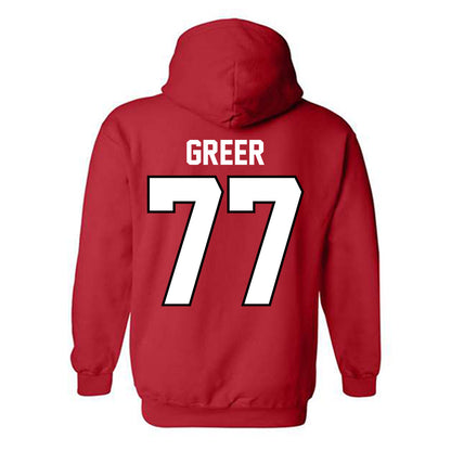 Ohio State - NCAA Football : Sam Greer - Classic Shersey Hooded Sweatshirt-1