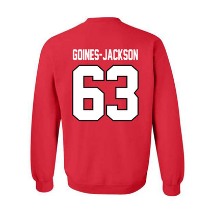 Ohio State - NCAA Football : Julian Goines-Jackson - Classic Shersey Crewneck Sweatshirt-1