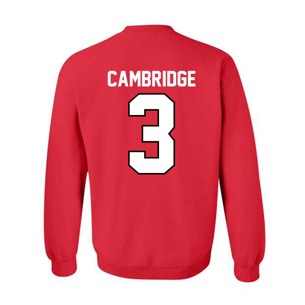 Ohio State - NCAA Women's Basketball : Kennedy Cambridge - Classic Shersey Crewneck Sweatshirt-1