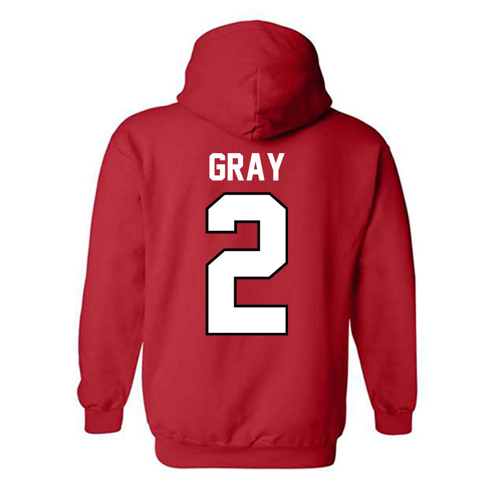 Ohio State - NCAA Women's Basketball : Chance Gray - Classic Shersey Hooded Sweatshirt-1