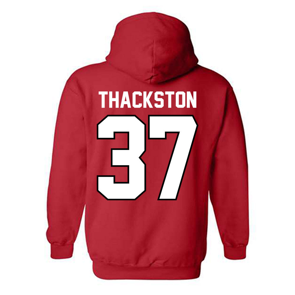 Ohio State - NCAA Men's Gymnastics : Parker Thackston - Classic Shersey Hooded Sweatshirt-1