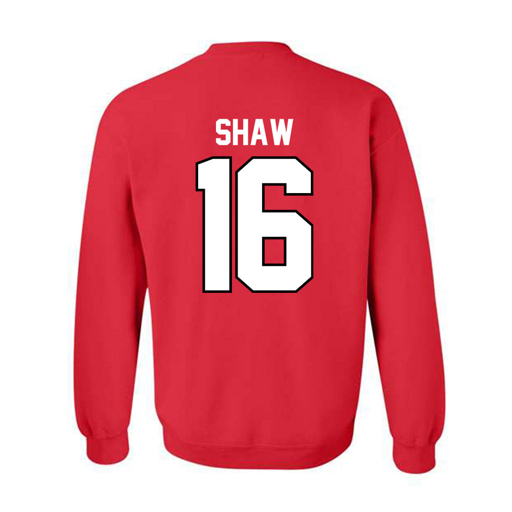 Ohio State - NCAA Men's Lacrosse : Dominic Shaw - Classic Shersey Crewneck Sweatshirt-1