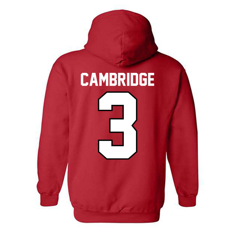Ohio State - NCAA Women's Basketball : Kennedy Cambridge - Classic Shersey Hooded Sweatshirt-1
