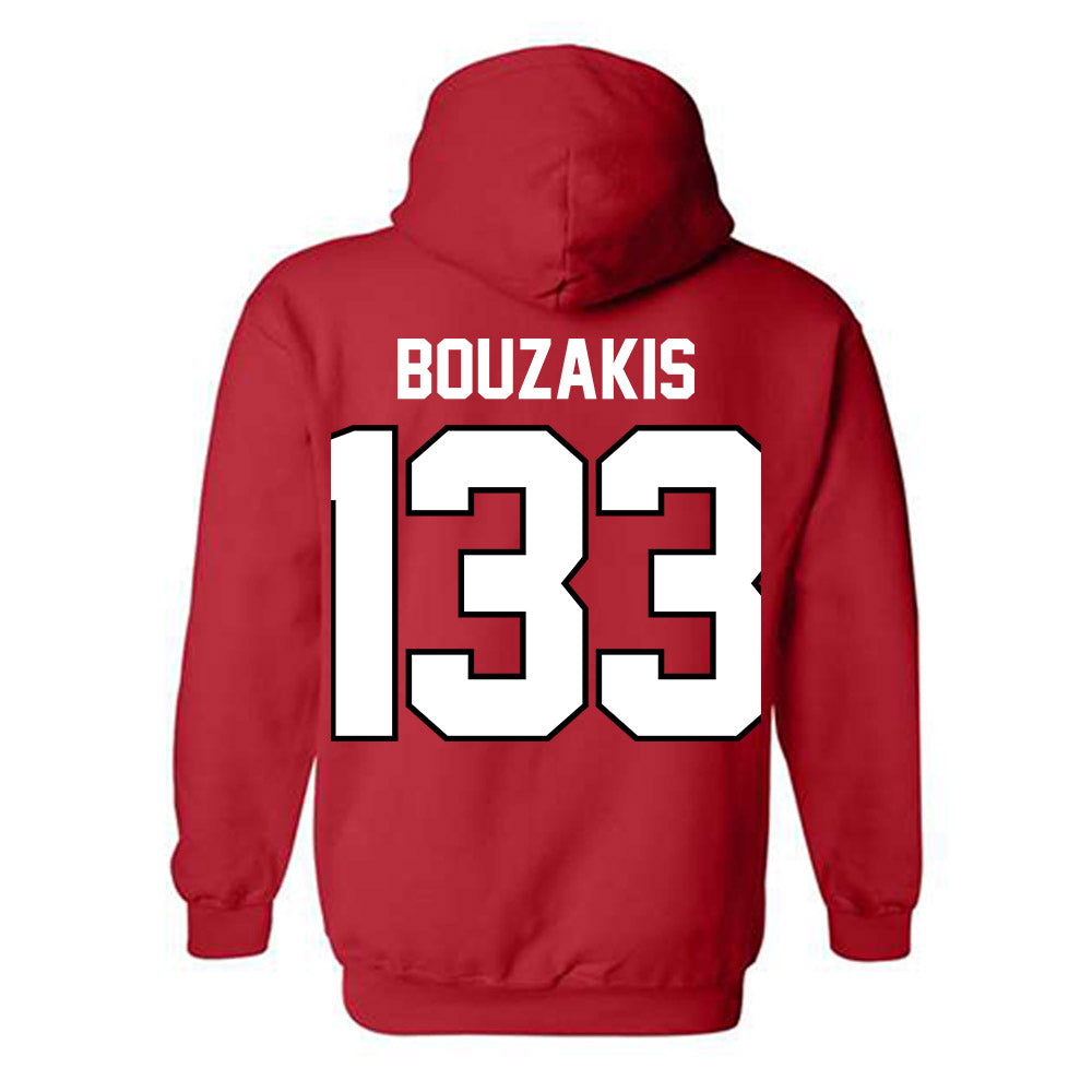 Ohio State - NCAA Wrestling : Nic Bouzakis - Classic Shersey Hooded Sweatshirt-1