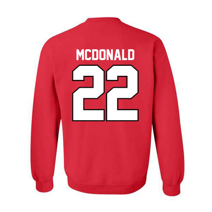 Ohio State - NCAA Women's Ice Hockey : Hayley McDonald - Classic Shersey Crewneck Sweatshirt-1