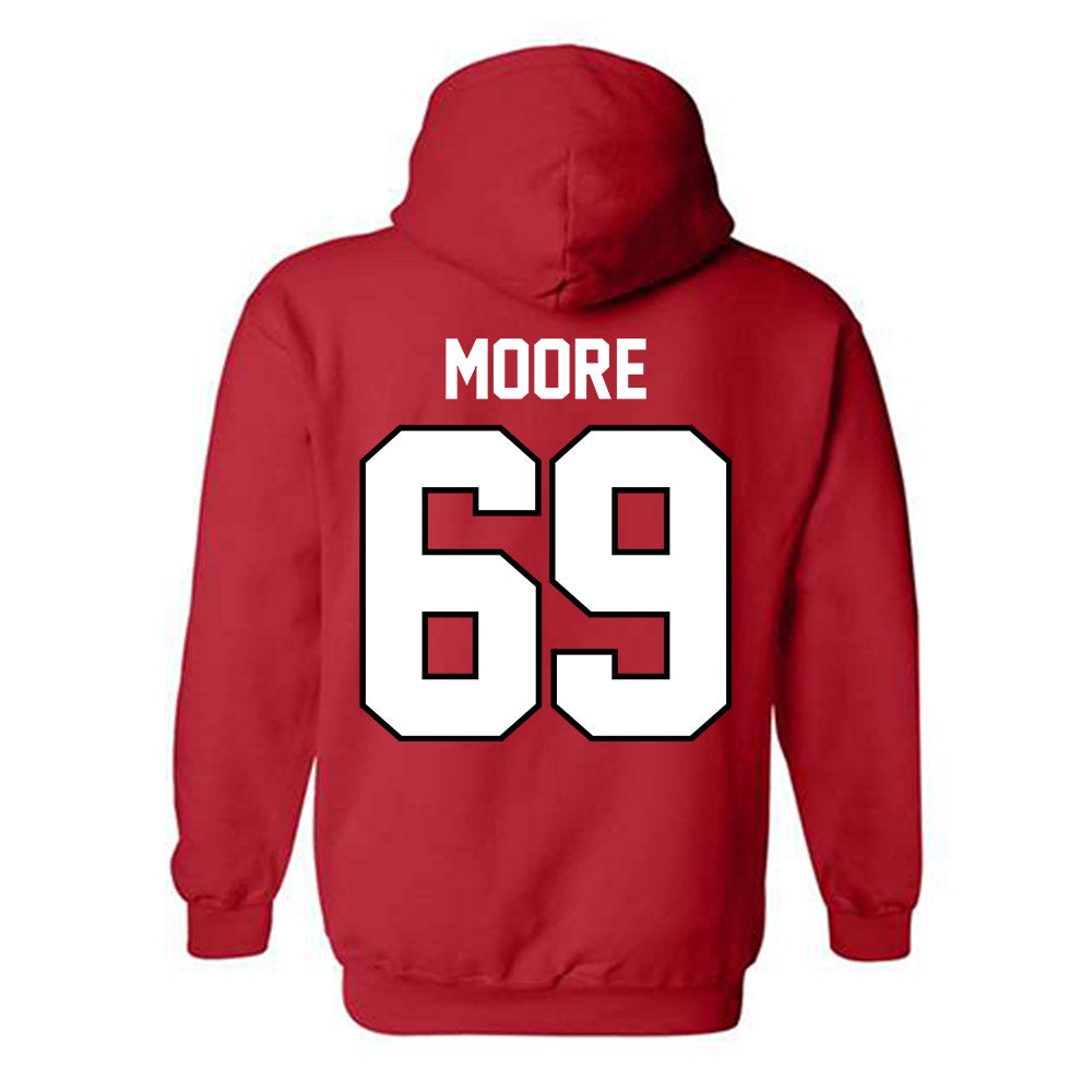 Ohio State - NCAA Football : Ian Moore - Classic Shersey Hooded Sweatshirt-1