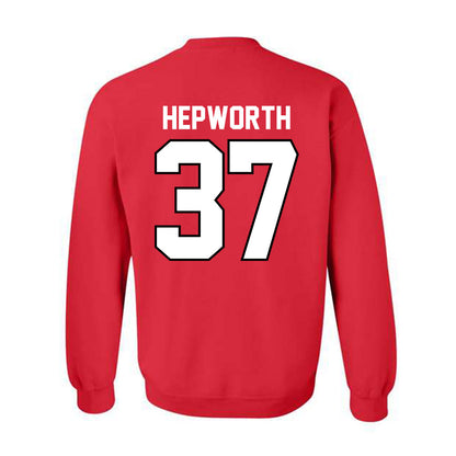Ohio State - NCAA Men's Lacrosse : Zach Hepworth - Classic Shersey Crewneck Sweatshirt-1