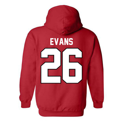 Ohio State - NCAA Men's Soccer : Cole Evans - Classic Shersey Hooded Sweatshirt-1