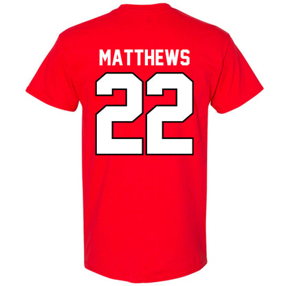 Ohio State - NCAA Women's Ice Hockey : Sloane Matthews - Classic Shersey T-Shirt-1