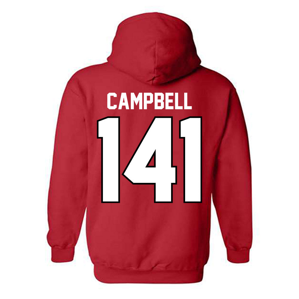 Ohio State - NCAA Wrestling : Boede Campbell - Classic Shersey Hooded Sweatshirt-1