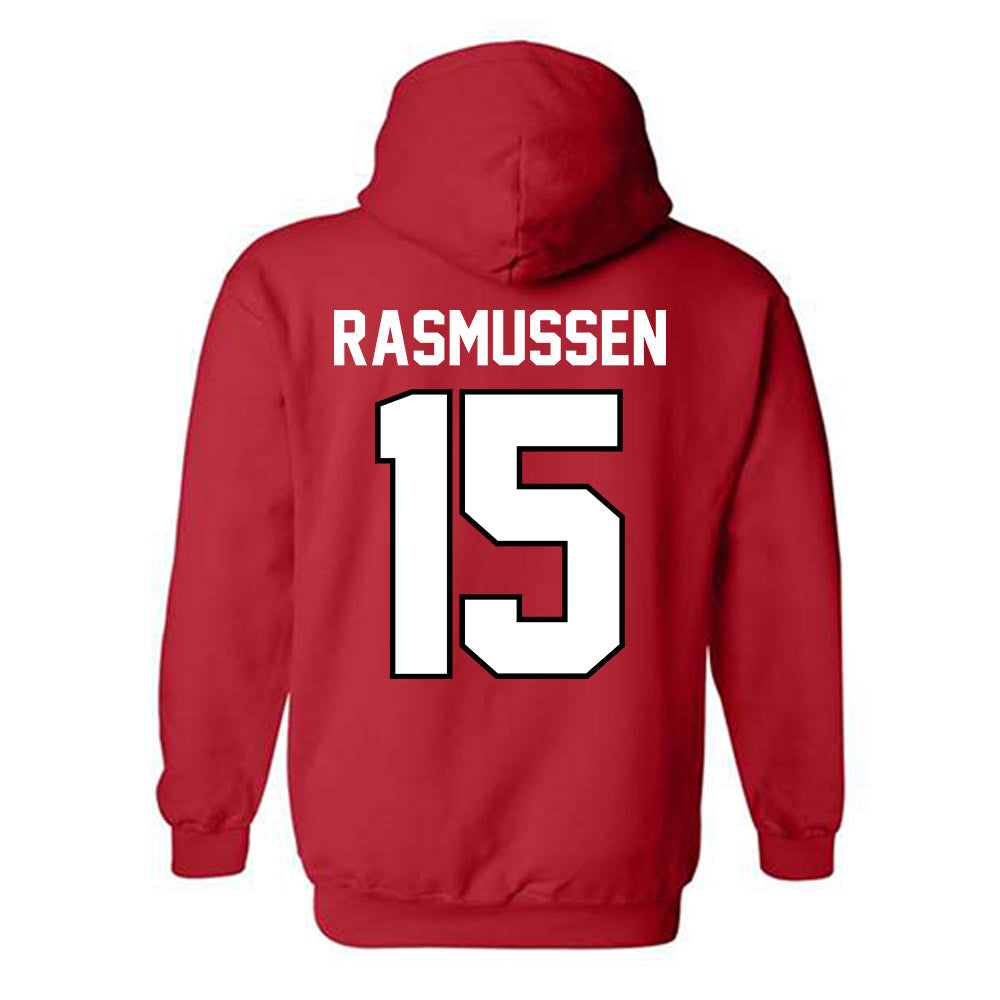 Ohio State - NCAA Women's Ice Hockey : Macy Rasmussen - Classic Shersey Hooded Sweatshirt-1