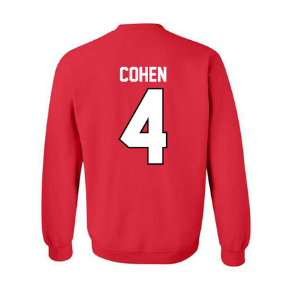 Ohio State - NCAA Men's Lacrosse : Jake Cohen - Classic Shersey Crewneck Sweatshirt-1