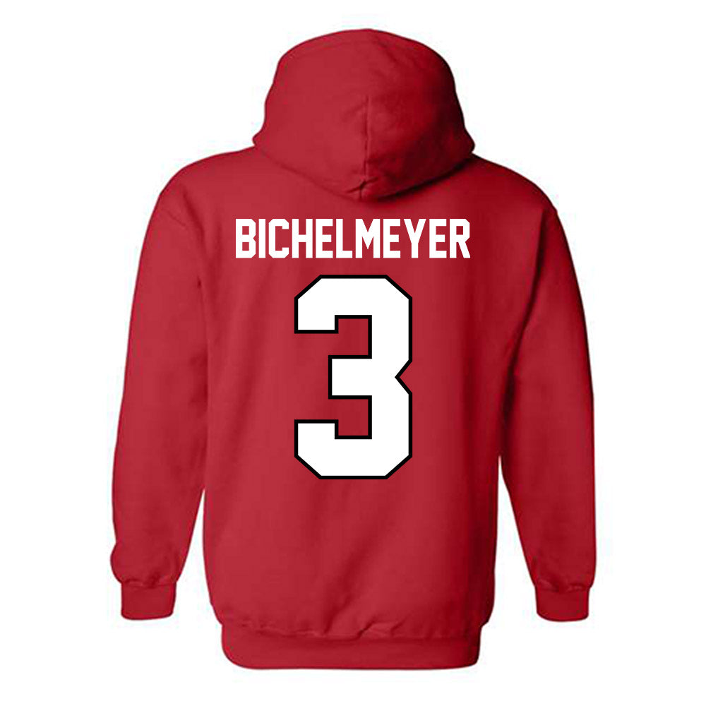 Ohio State - NCAA Men's Lacrosse : Jack Bichelmeyer - Classic Shersey Hooded Sweatshirt-1