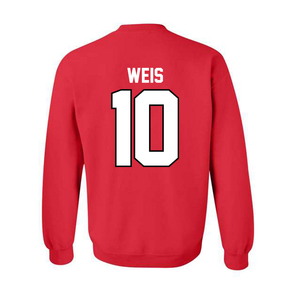 Ohio State - NCAA Men's Ice Hockey : Thomas Weis - Classic Shersey Crewneck Sweatshirt-1