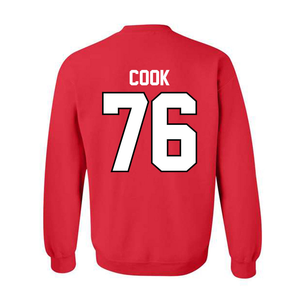 Ohio State - NCAA Football : Jake Cook - Classic Shersey Crewneck Sweatshirt-1