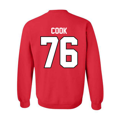 Ohio State - NCAA Football : Jake Cook - Classic Shersey Crewneck Sweatshirt-1