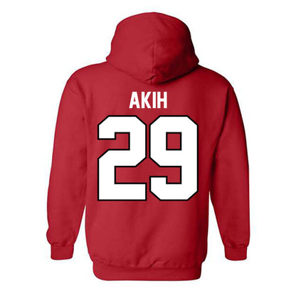 Ohio State - NCAA Football : Favour Akih - Classic Shersey Hooded Sweatshirt-1