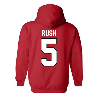 Ohio State - NCAA Men's Soccer : Johnny Rush - Classic Shersey Hooded Sweatshirt-1