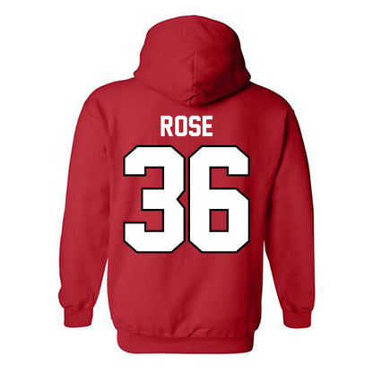 Ohio State - NCAA Baseball : Austin Rose - Classic Shersey Hooded Sweatshirt-1