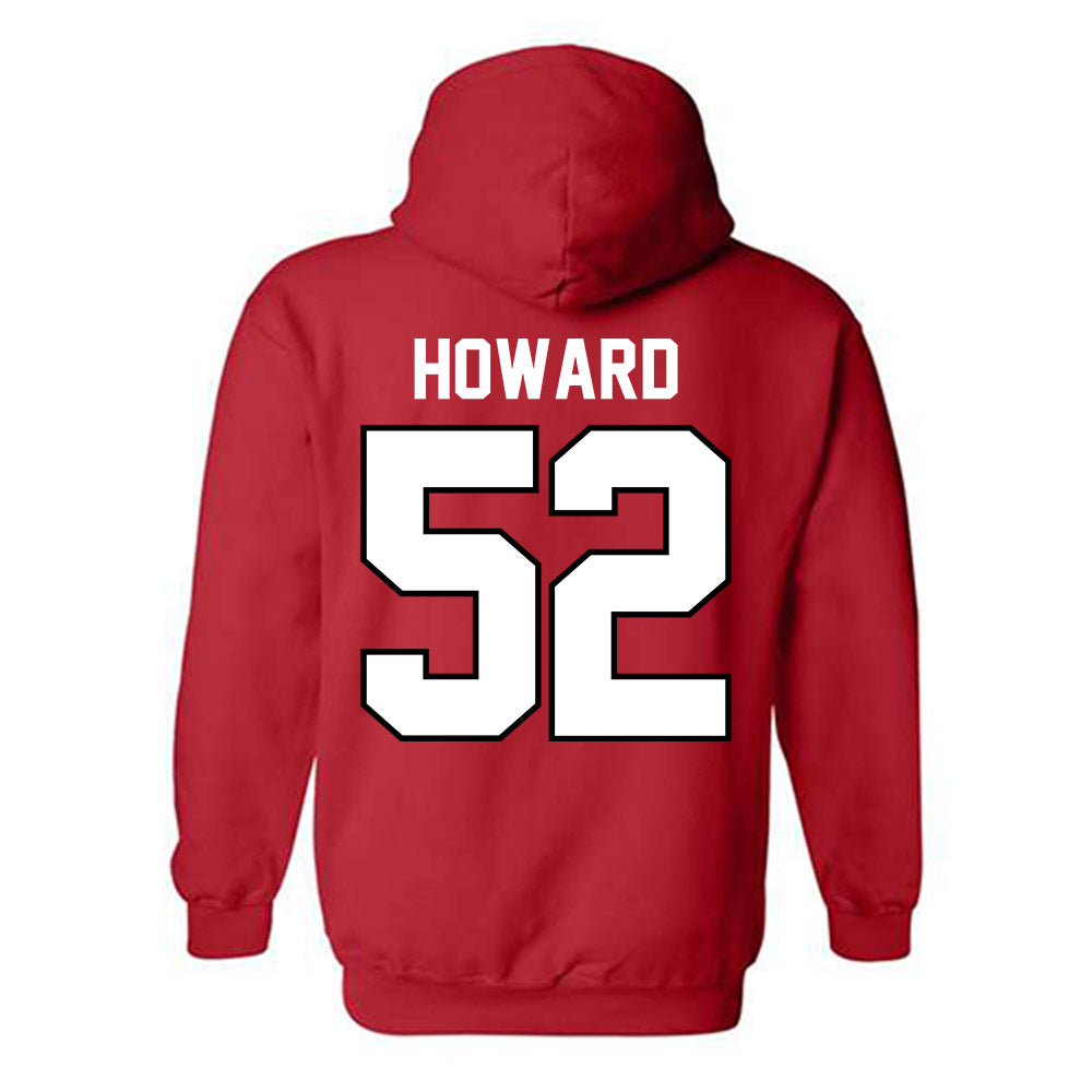 Ohio State - NCAA Football : Ty Howard - Classic Shersey Hooded Sweatshirt-1