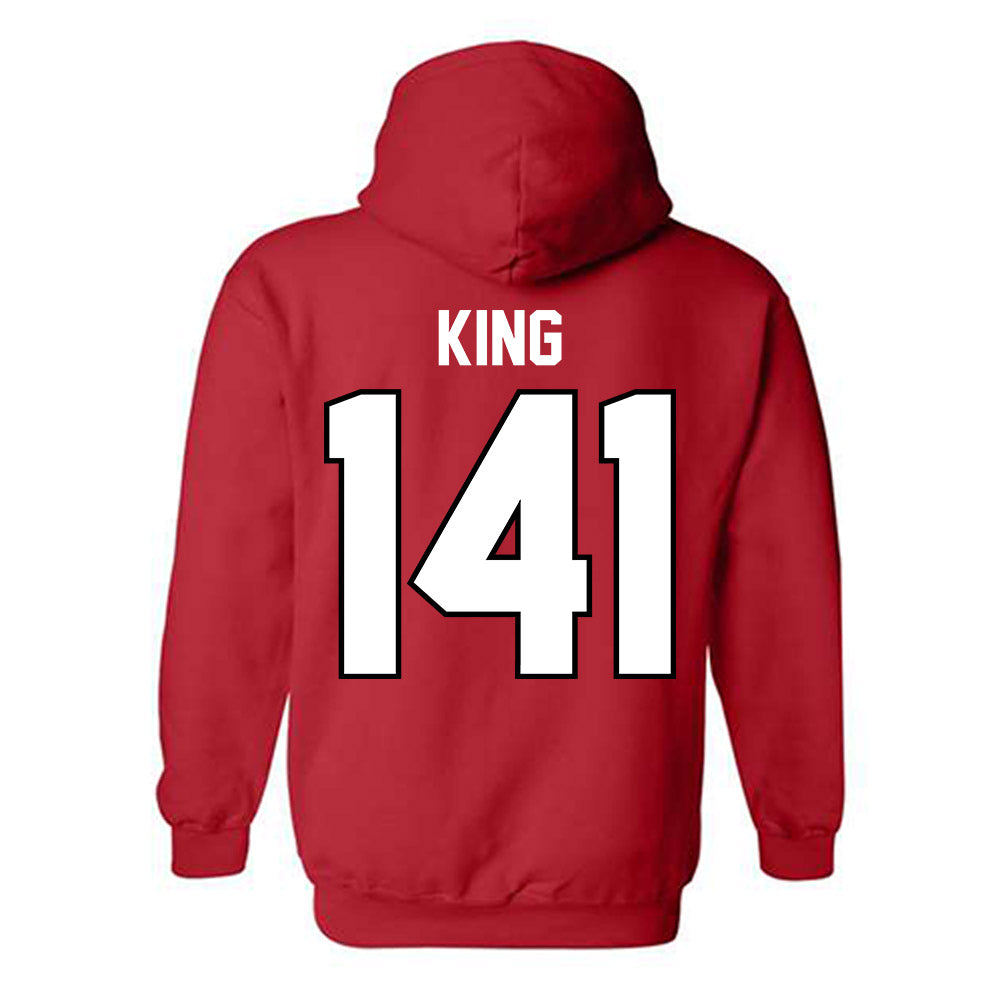 Ohio State - NCAA Wrestling : Dakota King - Classic Shersey Hooded Sweatshirt-1
