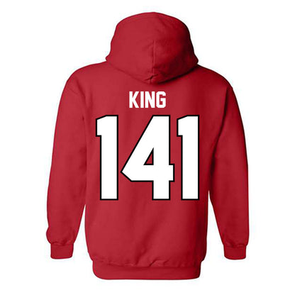 Ohio State - NCAA Wrestling : Dakota King - Classic Shersey Hooded Sweatshirt-1