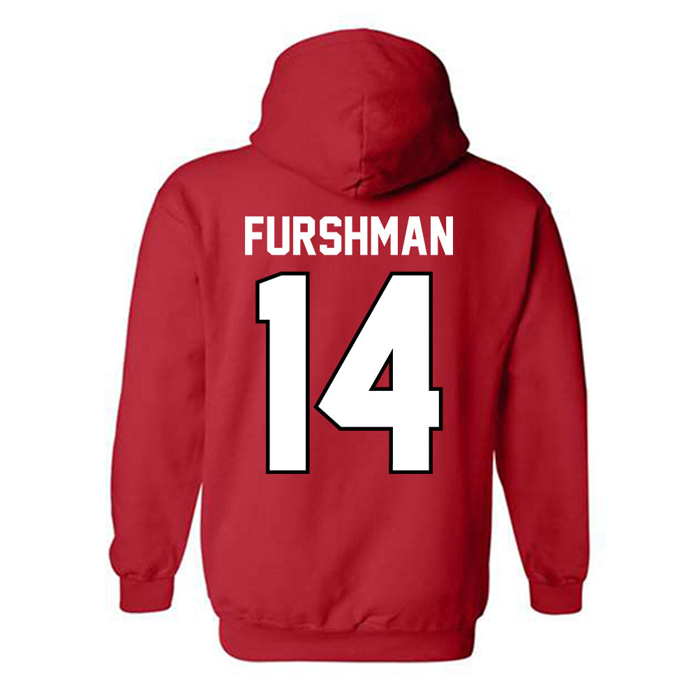 Ohio State - NCAA Men's Lacrosse : Dylan Furshman - Classic Shersey Hooded Sweatshirt-1
