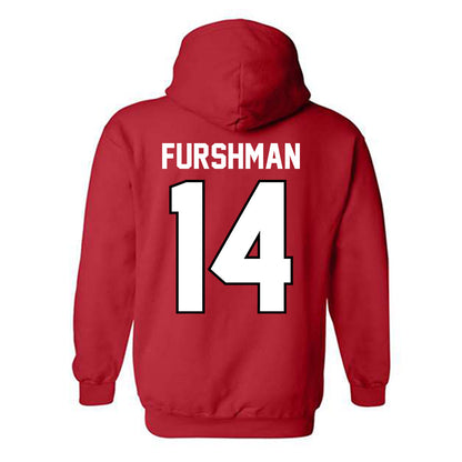 Ohio State - NCAA Men's Lacrosse : Dylan Furshman - Classic Shersey Hooded Sweatshirt-1