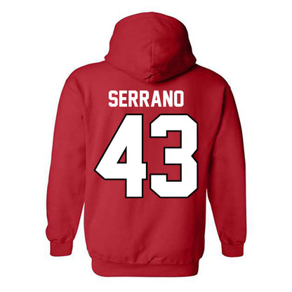 Ohio State - NCAA Baseball : Martin Serrano - Classic Shersey Hooded Sweatshirt-1