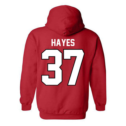 Ohio State - NCAA Football : Zach Hayes - Classic Shersey Hooded Sweatshirt-1