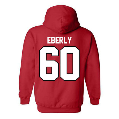 Ohio State - NCAA Men's Ice Hockey : Kristoffer Eberly - Classic Shersey Hooded Sweatshirt-1