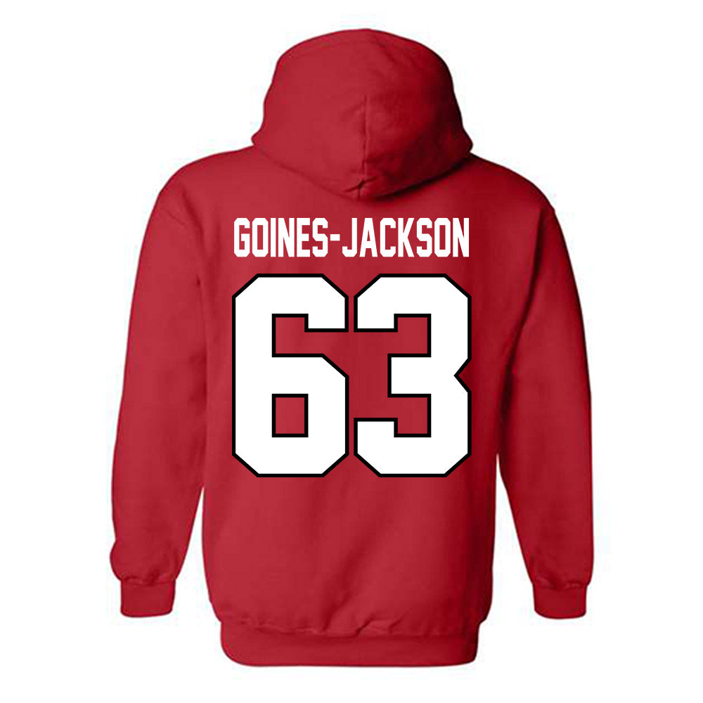 Ohio State - NCAA Football : Julian Goines-Jackson - Classic Shersey Hooded Sweatshirt-1