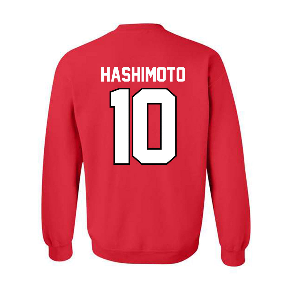 Ohio State - NCAA Men's Gymnastics : Jace Hashimoto - Classic Shersey Crewneck Sweatshirt-1