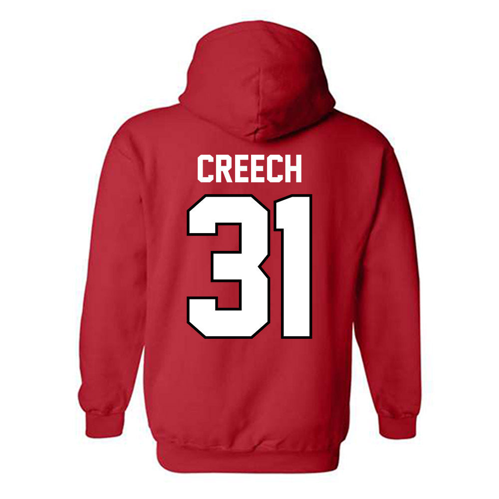 Ohio State - NCAA Men's Soccer : Tanner Creech - Classic Shersey Hooded Sweatshirt-1