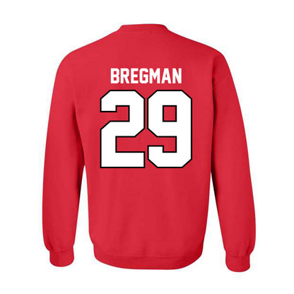 Ohio State - NCAA Men's Lacrosse : Mason Bregman - Classic Shersey Crewneck Sweatshirt-1