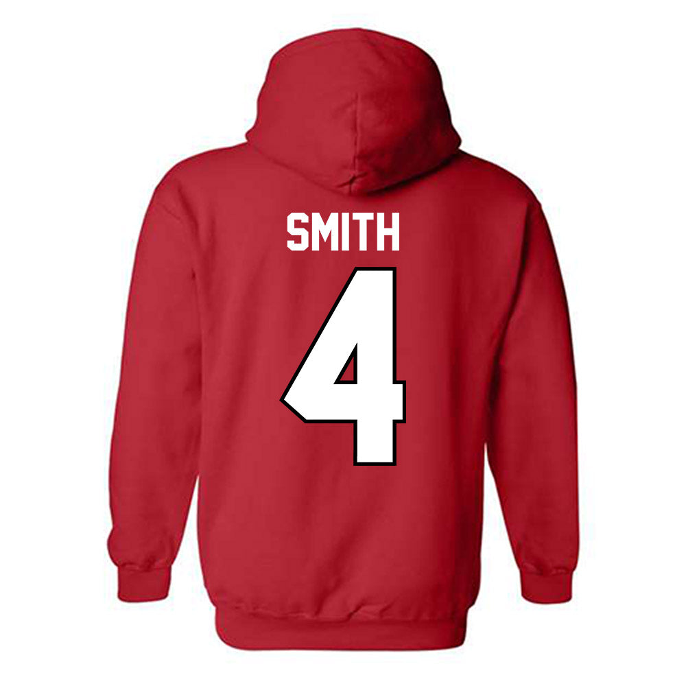 Ohio State - NCAA Football : Jeremiah Smith - Classic Shersey Hooded Sweatshirt-1