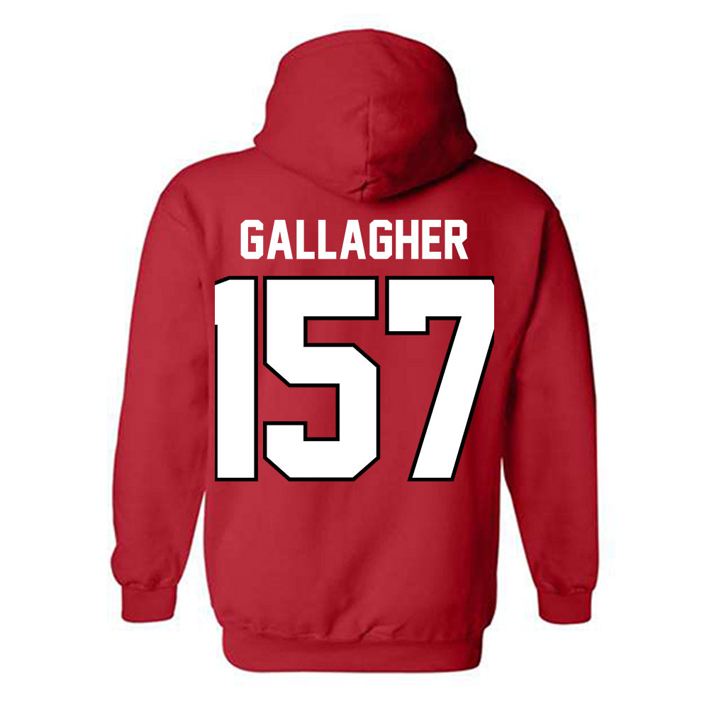 Ohio State - NCAA Wrestling : Paddy Gallagher - Classic Shersey Hooded Sweatshirt-1