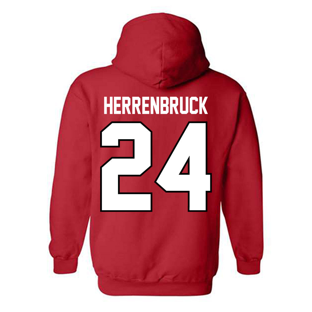 Ohio State - NCAA Baseball : Pierce Herrenbruck - Classic Shersey Hooded Sweatshirt-1
