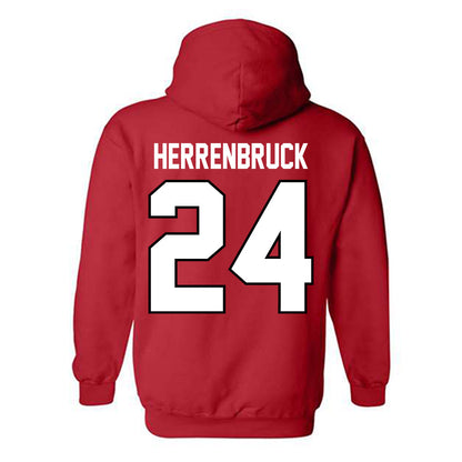 Ohio State - NCAA Baseball : Pierce Herrenbruck - Classic Shersey Hooded Sweatshirt-1